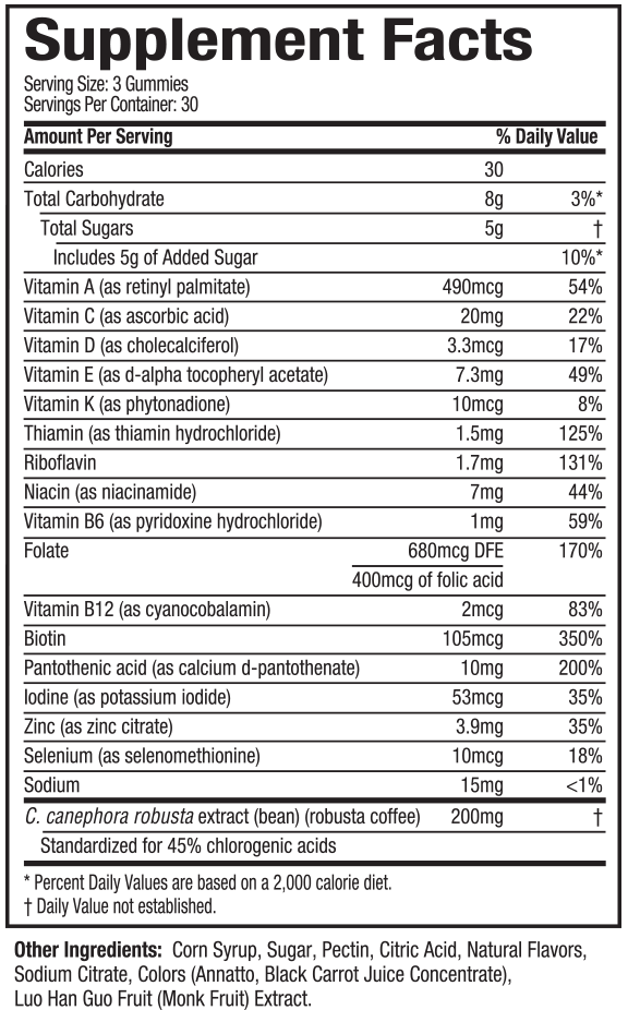 Supplement Facts