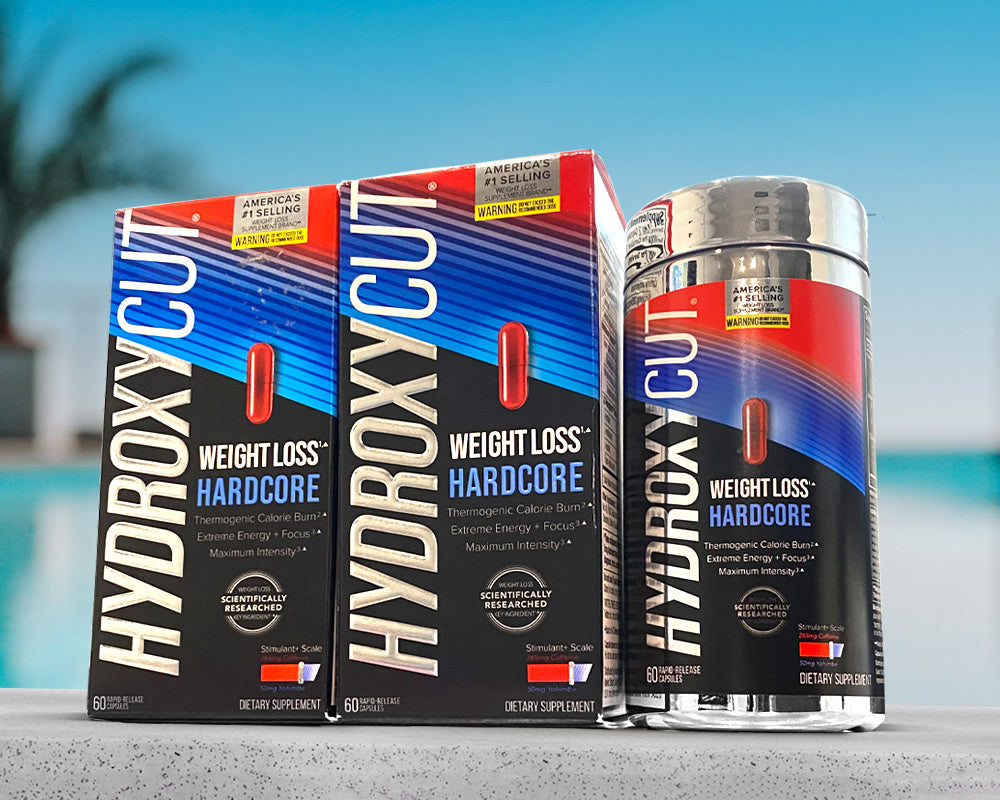 Hydroxycut hardcore 3 pack