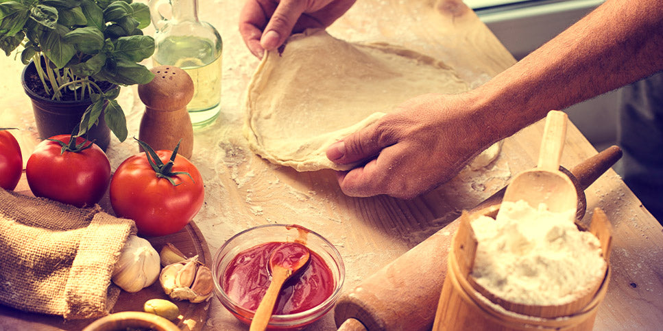 homemade pizza