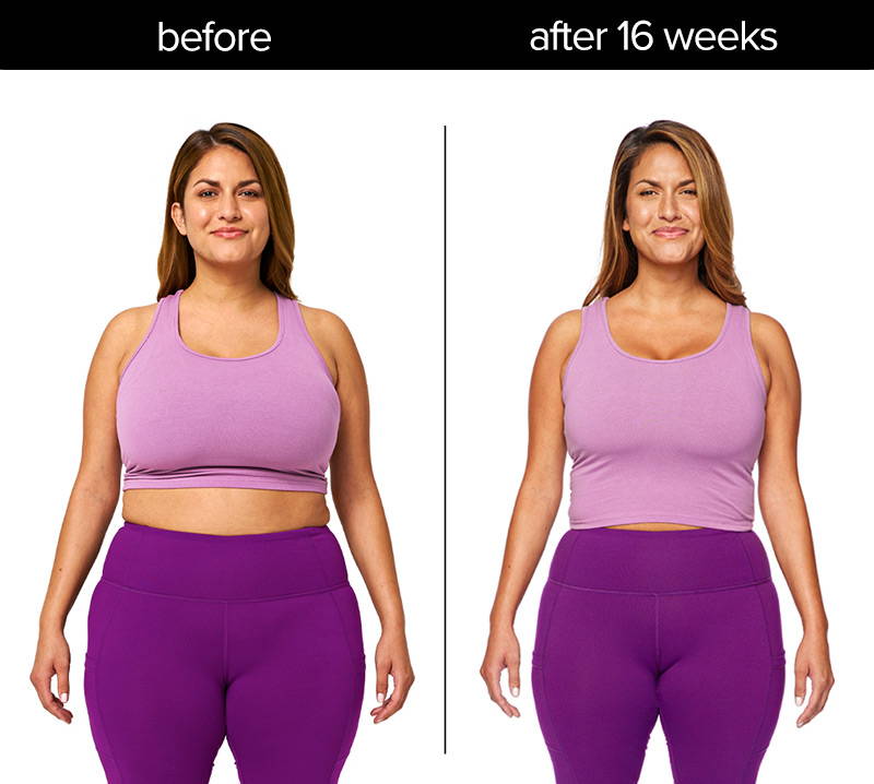 BrieAnna before and after