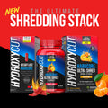Fit male holding a bottle of hydroxycut hardcore